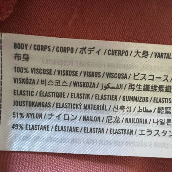 Abercrombie & Fitch NEW Satin Slip Mini Dress In Dusty Rose Size M - Picture 15 of 15